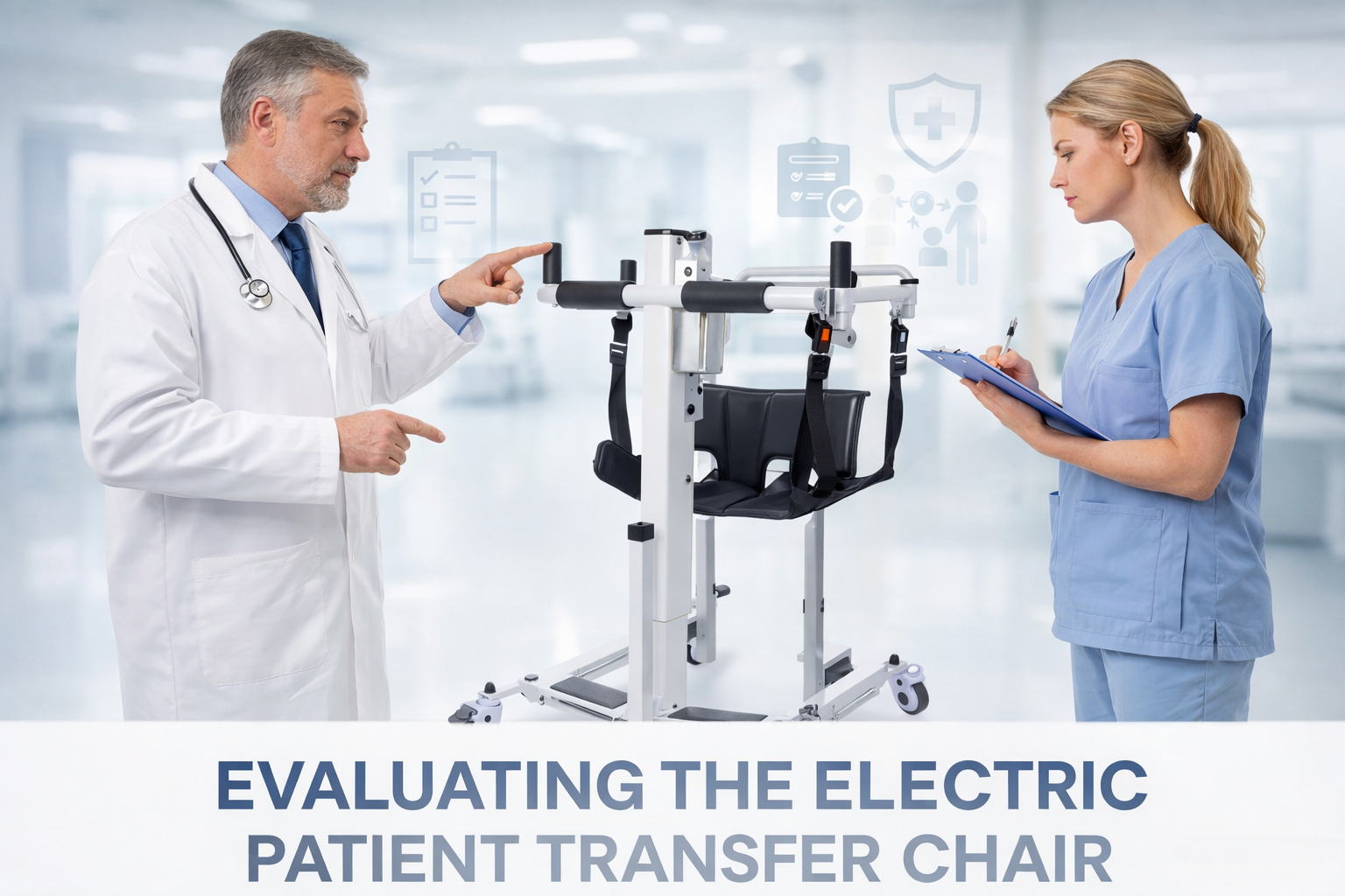 Electric Patient Transfer Chair – Professional Medical Evaluation