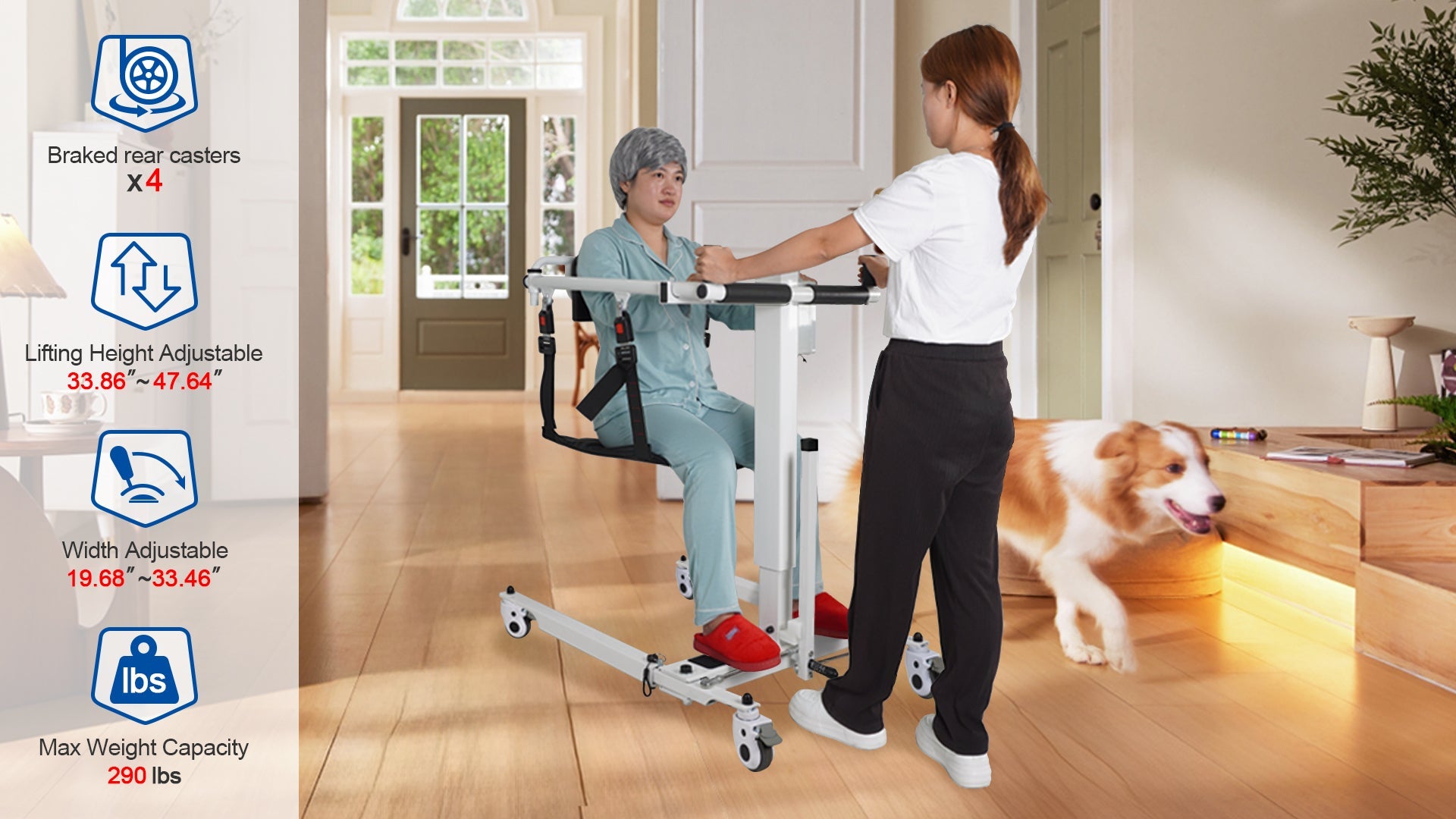 Can anyone recommend a good transfer lift chair? My mother has ALS and my dad can no longer get her into and out bed by himself.