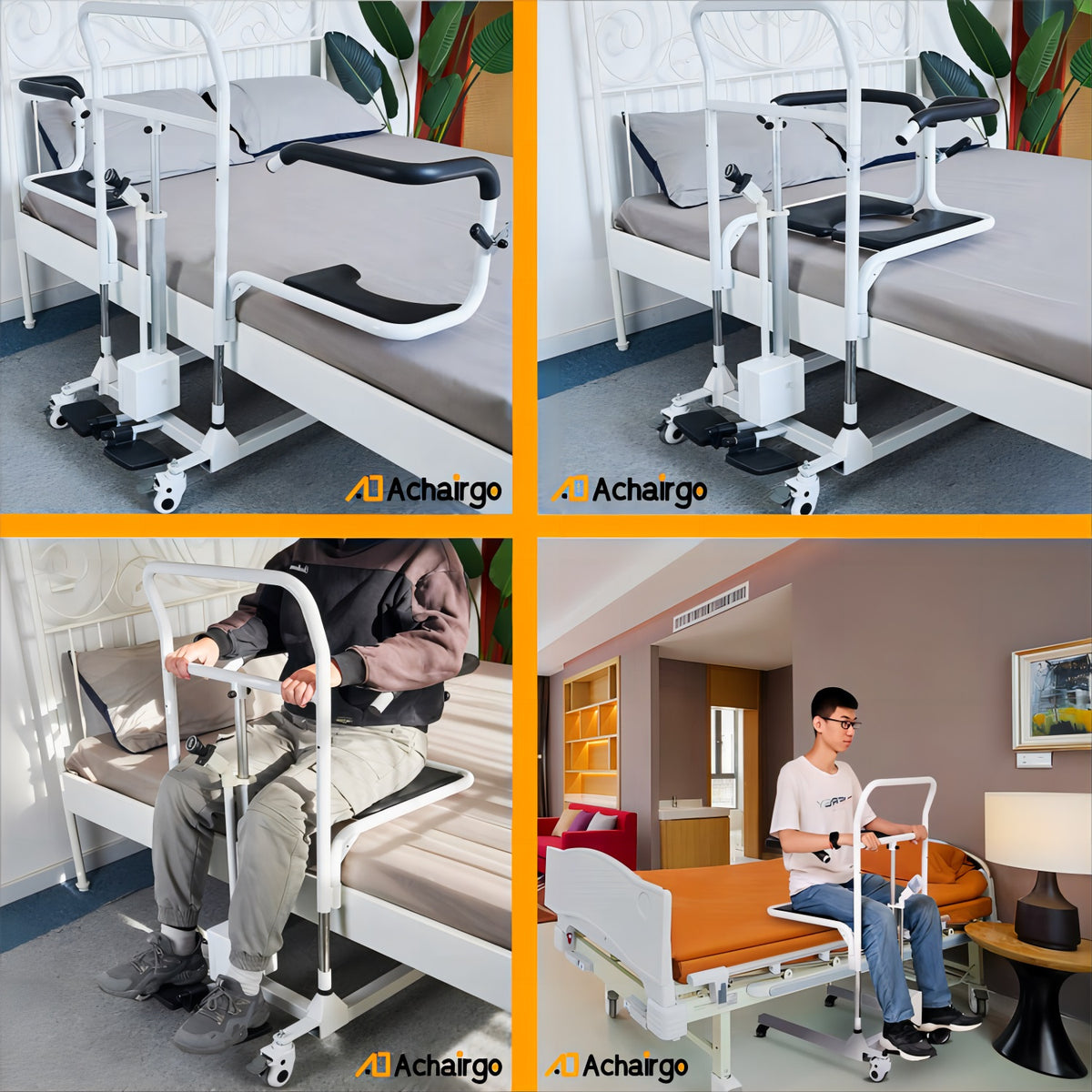 Electric Wheelchair Patient Lift Transfer Chair Home Use Medical