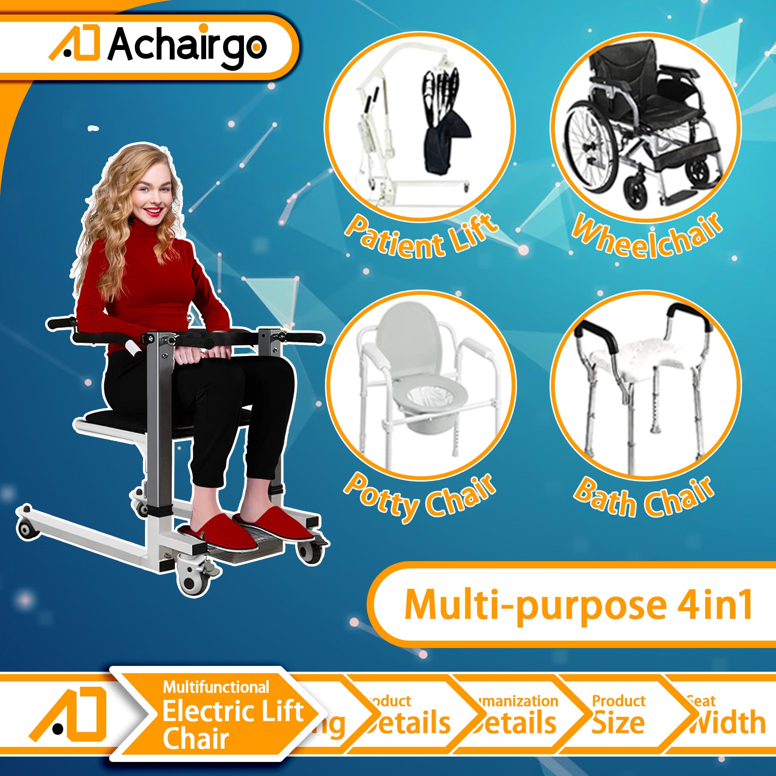 Achairgo Mobility Chair: Comfort in Every Move