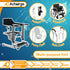Patient Lift and Transfer Chair With Adjustable Height and Wired Remote Controls - Achairgo