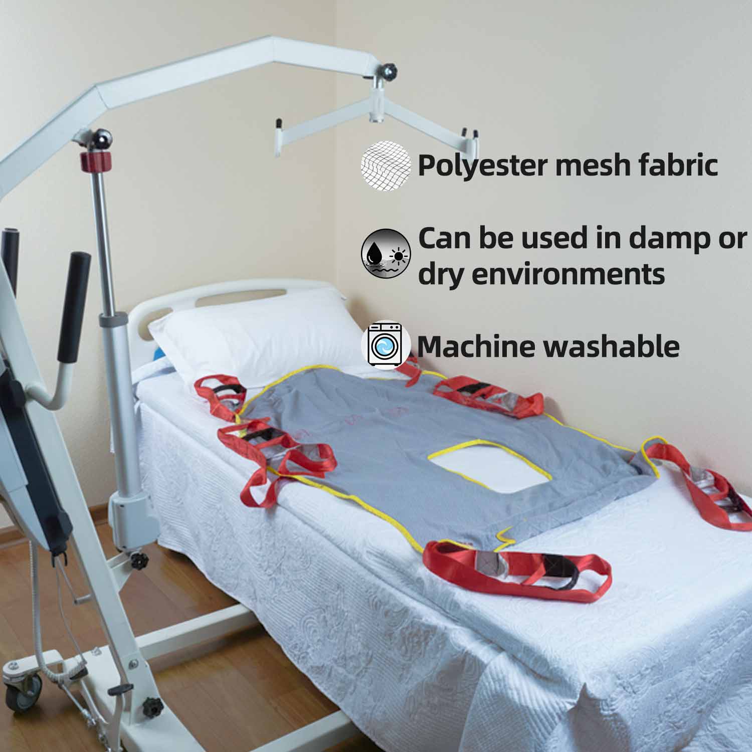 Full Body Commode Sling for Patient Lifts