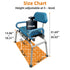 Carousel Sliding Shower Chair Transfer Bench with Swivel Seat