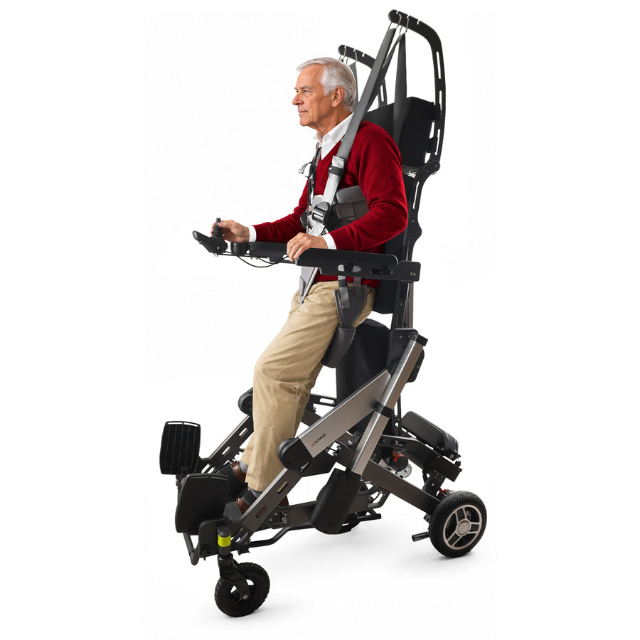 Walker Wheelchair, Sit-to-Stand Mobility Device, Standing Electric Wheelchair, Walking for Rehabilitation Trainer, Power Stand Upright