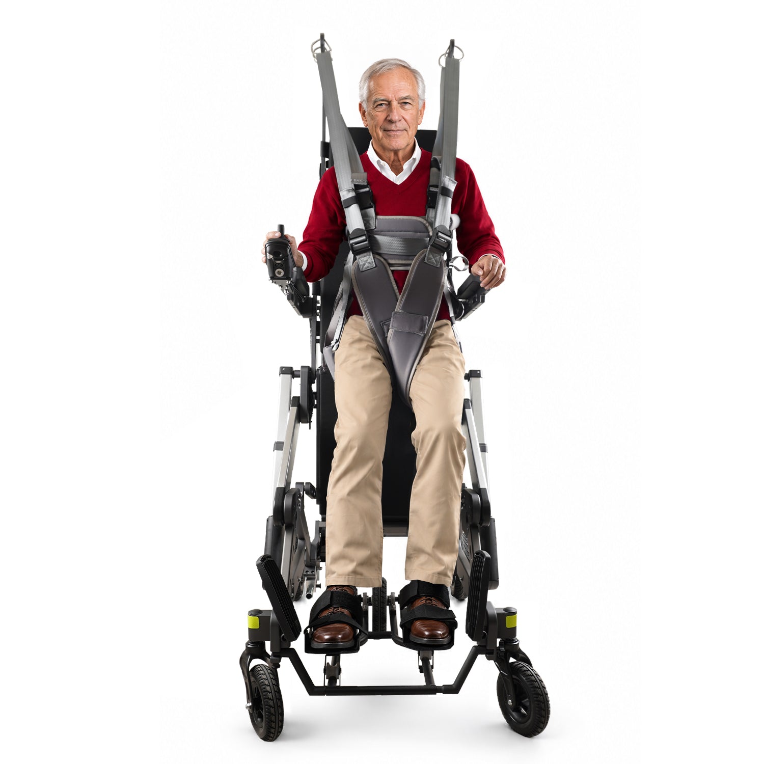 Walker Wheelchair, Sit-to-Stand Mobility Device, Standing Electric Wheelchair, Walking for Rehabilitation Trainer, Power Stand Upright