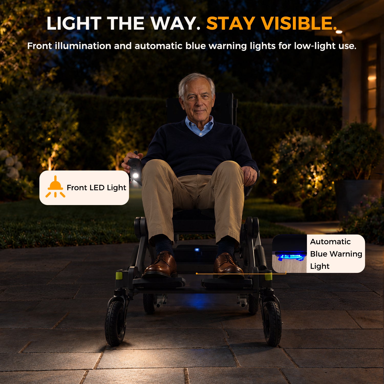 Walker Wheelchair, Sit-to-Stand Mobility Device, Standing Electric Wheelchair, Walking for Rehabilitation Trainer, Power Stand Upright