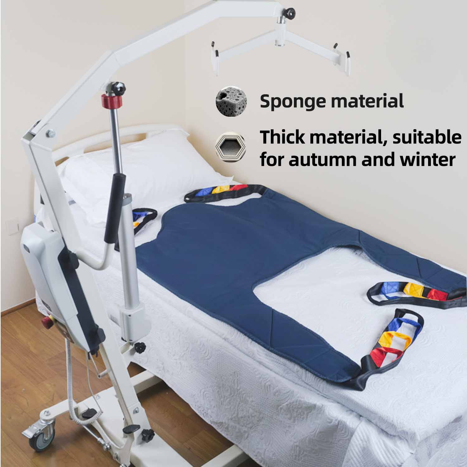 Padded Universal Patient Lift Sling | Comfortable Transfer Sling for Hoyer Lifts
