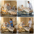 Premium 5-Function Full Electric Hospital Bed for Home Care with Lateral Tilting