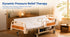 Premium 5-Function Full Electric Hospital Bed for Home Care with Lateral Tilting