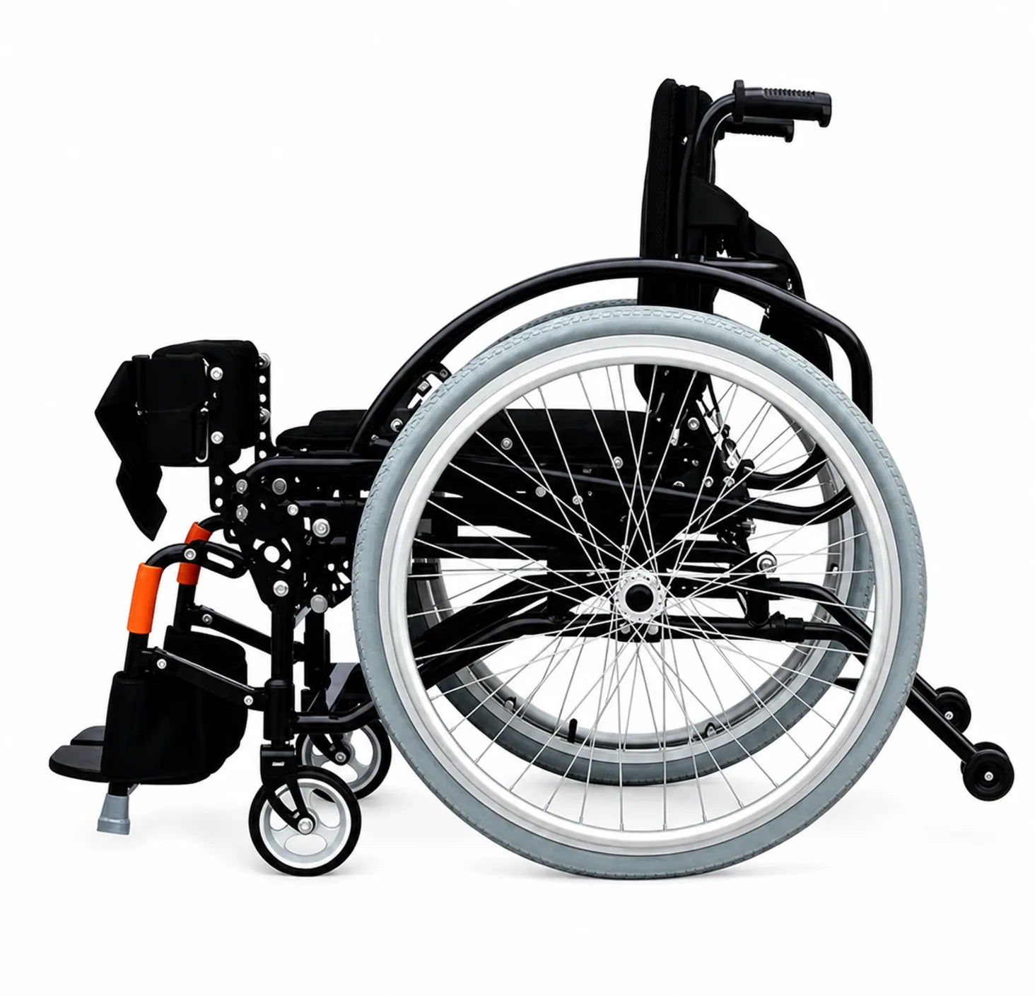 Manual Standing Wheelchair Transforming Mobility Multi-functional Handicapped Walker